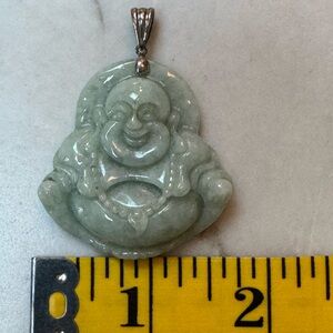 Lite Jade Buddha Pendant